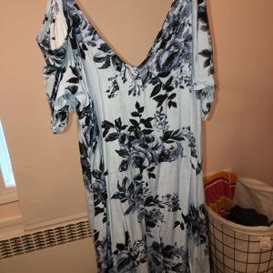 Blue romper